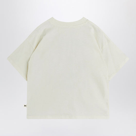 Mini Rodini white T-shirt with municipal print