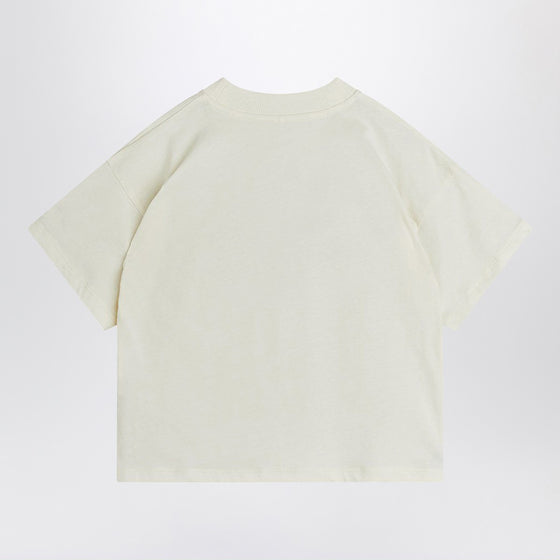 Mini Rodini white T-shirt with Flundra print