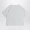Mini Rodini light grey T-shirt with Flundra print