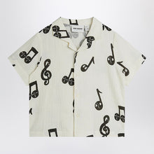  Mini Rodini White shirt with musical notes