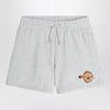 Mini Rodini Short grey with Flundra print