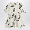 Mini Rodini White dress with musical notes