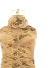 Magda Butrym Dress37 Dress With 3d Floral Detail