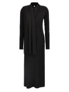 Toteme Overlapped Jersey Dress