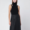 Roberto Collina Black cashmere blend turtleneck top