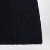 Roberto Collina Cashmere ribbed navy hat