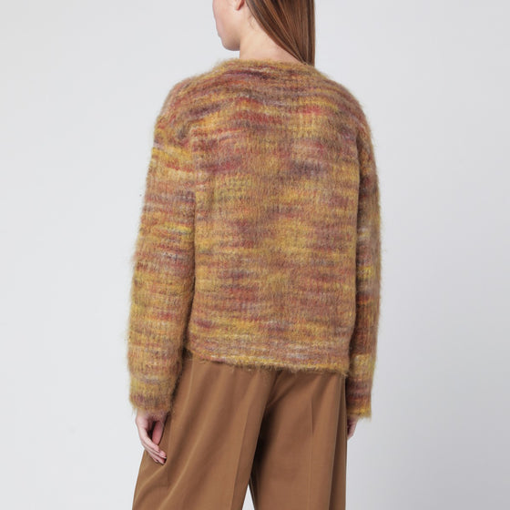 Roberto Collina Multicolour printed-yarn sweater