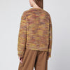 Roberto Collina Multicolour printed-yarn sweater