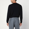Roberto Collina Black crew neck wool sweater