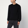 Roberto Collina Black crew neck wool sweater