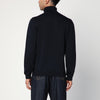 Roberto Collina Navy blue wool turtleneck sweater