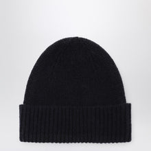  Roberto Collina Cashmere Beanie in Navy Blue