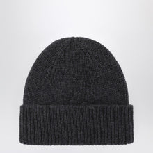  Roberto Collina Cashmere Beanie in Anthracite Grey