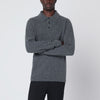 Roberto Collina Anthracite gray sweater in cashmere blend
