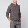 Roberto Collina Taupe hooded sweater