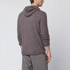 Roberto Collina Taupe hooded sweater