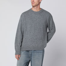  Roberto Collina Grey wool-blend crewneck sweater