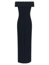 Lauren Ralph Lauren Long Dress With Crossed Neckline