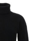 Toteme Ribbed Wool Turtleneck Sweater