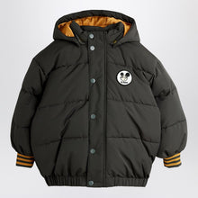  Mini Rodini Black Ritzratz patch puffer