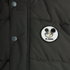 Mini Rodini Black Ritzratz patch puffer