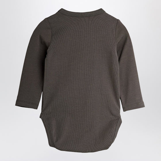 Mini Rodini Bear long sleeve bodysuit