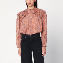  ISABEL MARANT Étoile Christa blouse with tapestry print