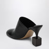 JACQUEMUS Black mule with geometric heel