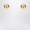 JACQUEMUS Square Round Earrings with rhinestones