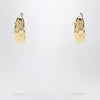 JACQUEMUS Banana earrings with rhinestones