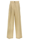 Yves Salomon Linen Trousers