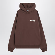  JACQUEMUS Brown cotton hoodie