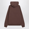 JACQUEMUS Brown cotton hoodie