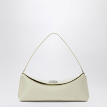  JACQUEMUS Light yellow oval pouch