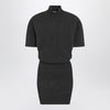 JACQUEMUS Dark grey wool and cashmere dress