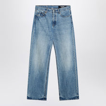  JACQUEMUS Straight leg denim pants in indigo color