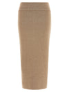 Jacquemus La Jupe Maille Doppio Skirt