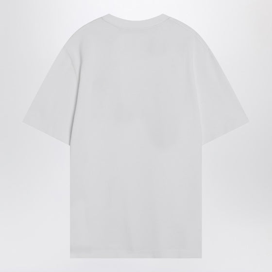 JACQUEMUS White cotton crew neck T-shirt