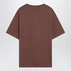 JACQUEMUS Brown cotton crew neck T-shirt