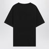 JACQUEMUS Black cotton crew neck T-shirt