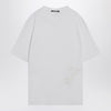 JACQUEMUS White cotton crew neck T-shirt