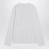 JACQUEMUS White long-sleeved cotton T-shirt