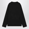 JACQUEMUS Black long-sleeved cotton T-shirt