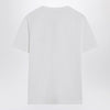 JACQUEMUS White T-shirt with logo patch