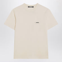  JACQUEMUS Light beige Gros Grain T-shirt