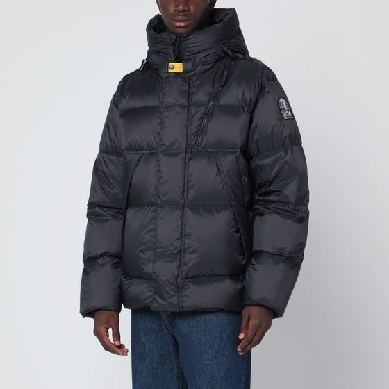 Parajumpers Black Cloud hooded down jacket