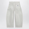 Sacai x Carhartt WIP Ivory rounded cargo pants in cotton