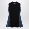 Sacai Denim dress and knit top
