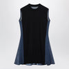 Sacai Denim dress and knit top