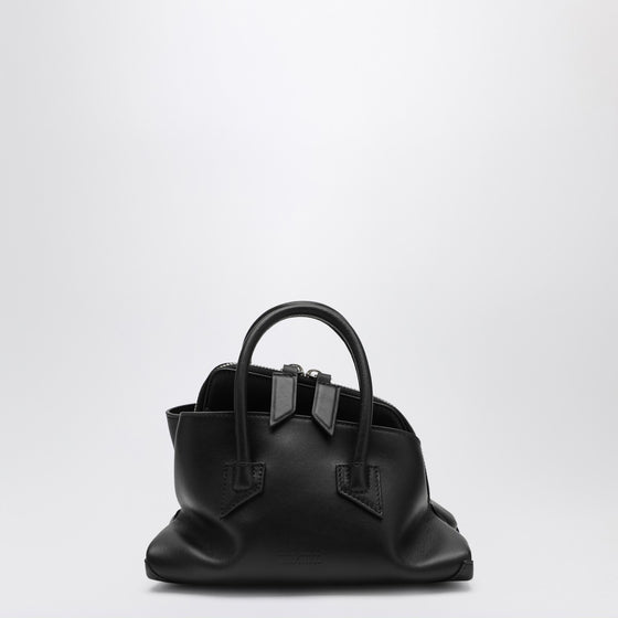 The Attico Black leather La Passeggiata Mini bag